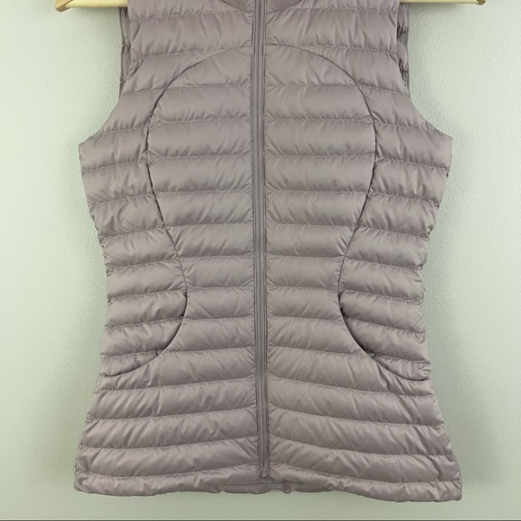 LULULEMON Mauve Blush Pink Pack It Down Vest Sz 2 NEW - Picture 5 of 16